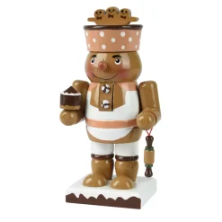 KAEMINGK Babbo Natale Animali E Personaggi-Soldatino Schiaccianoci in legno (H18 cm) Pan di zenzero Goloso