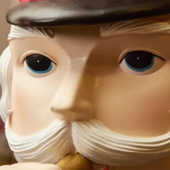 EMINZA Babbo Natale Animali E Personaggi|Personaggi E Oggetti Grande Dimensione-Soldato schiaccianoci Gigante (H195 cm) Evariste il trombettista