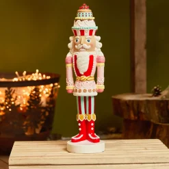 KAEMINGK Babbo Natale Animali E Personaggi-Soldato Schiaccianoci (H36 cm) Francis e le leccornie
