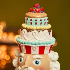KAEMINGK Babbo Natale Animali E Personaggi-Soldato Schiaccianoci (H36 cm) Francis e le leccornie