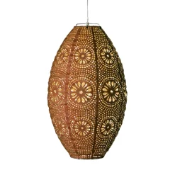 #N/A Luci Per Esterno-Sospensione da giardino solare (H38 cm) Lanterna traforata