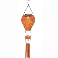 KAEMINGK Luci Per Esterno-Sospensione da giardino solare LED (H56 cm) Mongolfiera