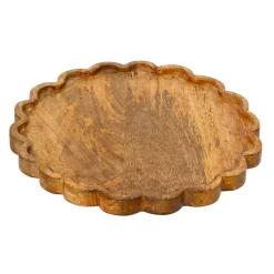 KAEMINGK Stoviglie Natalizie-Sottopiatto in di mango (D30 cm) Stile campagna Naturale
