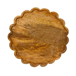 KAEMINGK Stoviglie Natalizie-Sottopiatto in di mango (D30 cm) Stile campagna Naturale