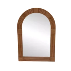 EMINZA Specchi-Specchio da parete con cornice in legno (80 cm) Swik
