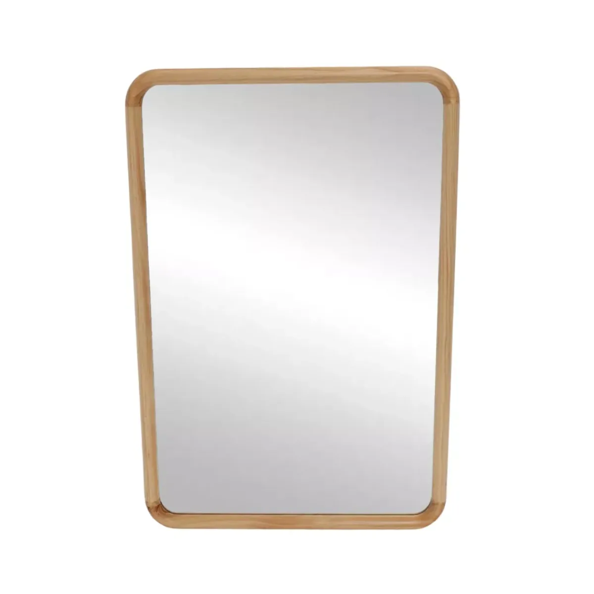 EMINZA Specchi-Specchio da parete con cornice in legno (90 cm) Snook
