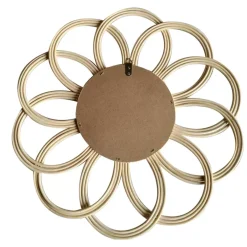 EMINZA Specchi-Specchio da parete in bambù (44,5 cm) Calenza