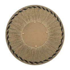 EMINZA Specchi-Specchio da parete rotondo in corda (D65 cm) Tuvalu
