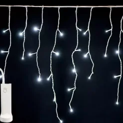 KAEMINGK Ghirlande Di Luci-Stalattite luminosa con pile 7 m 192 LED Durawise