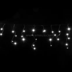 KAEMINGK Ghirlande Di Luci-Stalattite luminosa lung.5 m Bianco freddo 119 LED CN