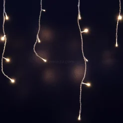 EMINZA Ghirlande Di Luci-Stalattitie luminosa lung.20 m Bianco caldo 490 LED CB