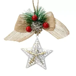 KAEMINGK Addobbi Natalizi-Stella di Natale da appendere (15 cm)