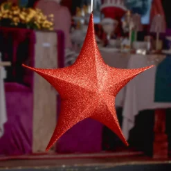 KAEMINGK Decorazioni E Oggetti Natalizi|Personaggi E Oggetti Grande Dimensione-Stella di Natale gigante da appendere (D135 cm) Rossa