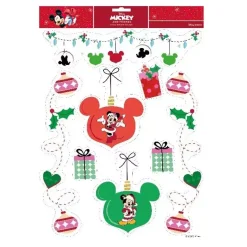 CHRISTMAS INSPIRATIONS Decorazioni E Oggetti Natalizi|Addobbi Di Natale Disney-Stickers per finestre Disney Mickey Noël