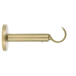 Supporto per asta metallo (L115 / D28 mm) Lino Oro