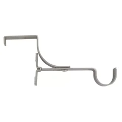 Supporto per bastone per cassettone dell'avvolgibile(L135 / D28 mm) Argento opaco