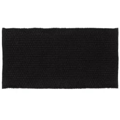 Tappeto cotone intrecciato (45 x 90 cm) Rosario Nero