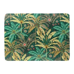 Tappeto da bagno in gomma naturale antiscivolo (45 x 60 cm) Sogno d'Oriente Verde