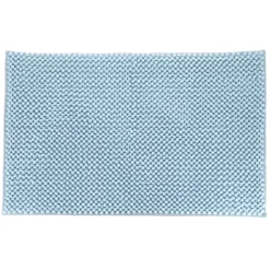 Tappeto da bagno in microfibra (50 x 80 cm) Palline Azzurro
