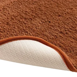 Tappeto da bagno in microfibra (50 x 80 cm) Maël Terracotta