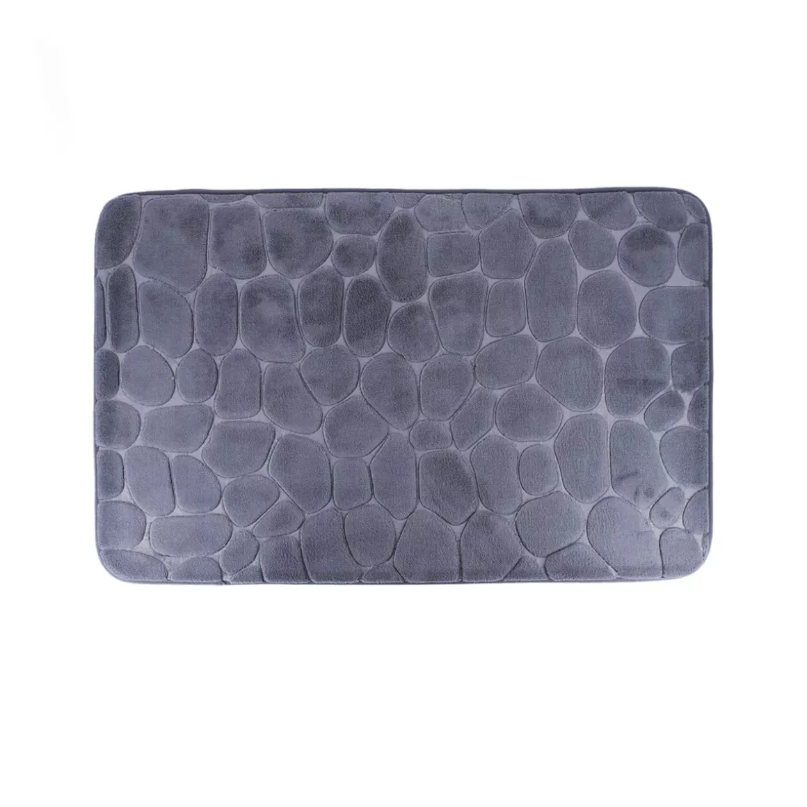 Tappeto da bagno memory foam (50 x 80 cm) Galeo Grigio scuro