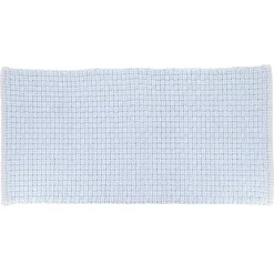 Tappeto da bagno microfibra (45 x 90 cm) Blu chiaro