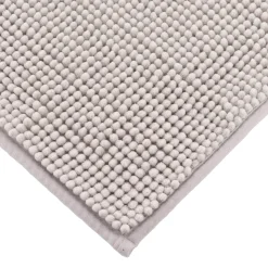 Tappeto da bagno microfibra (45 x 75 cm) Grigio chiaro