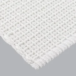 Tappeto da salotto in cotone (50 x 120 cm) Mimetismo Bianco