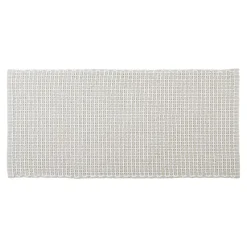 Tappeto da salotto in cotone (50 x 120 cm) Mimetismo Bianco e avorio