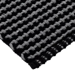 Tappeto da salotto in cotone (50 x 120 cm) Mimetismo Grigio antracite e nero