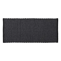 Tappeto da salotto in cotone (50 x 120 cm) Mimetismo Grigio antracite e nero