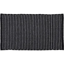 Tappeto da soggiorno cotone (50 x 90 cm) Mimetisme Grigio antracite e nero