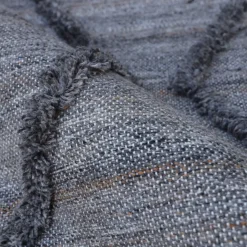 Tappeto da soggiorno rettangolare in materiale riciclato tufted (160 x 230 cm) Noori Grigio