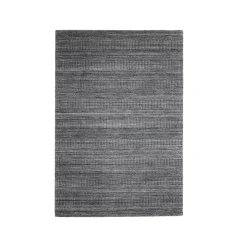 Tappeto da soggiorno rettangolare in materiale riciclato (160 x 230 cm) Aiko Grigio