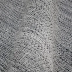 Tappeto da soggiorno rettangolare in materiale riciclato (160 x 230 cm) Aiko Grigio