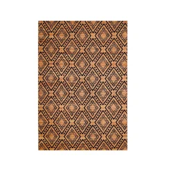 Tappeto da soggiorno rettangolare juta tessuto a mano (160 x 230 cm) Meera Beige