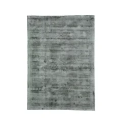 Tappeto rettangolare da soggiorno tessuto (140 x 200 cm) Antico Grigio