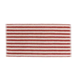 Tappeto rettangolare in cotone (45 x 90 cm) Louise Marrone