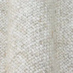 Tappeto rettangolare in lana tessuta per soggiorno (140 x 200 cm) Jacks Beige