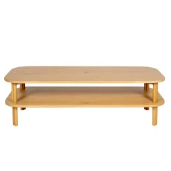 Tavolini Da Salotto-Tavolino rettangolare in rovere (130 cm) Oakland
