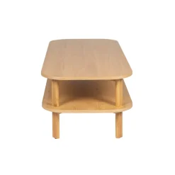 Tavolini Da Salotto-Tavolino rettangolare in rovere (130 cm) Oakland