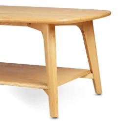 Tavolini Da Salotto-Tavolino rettangolare in rovere (120 cm) Bilbao