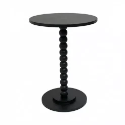 EMINZA Tavolini-Tavolino rotondo in legno (H61,5 cm) Banita