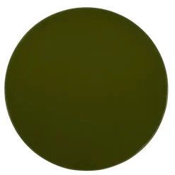 Tavolini Da Salotto-Tavolino rotondo in vetro e MDF (H42 cm) Jila