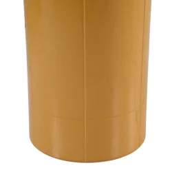 Tavolini Da Salotto-Tavolino rotondo in vetro e MDF (H51 cm) Jila