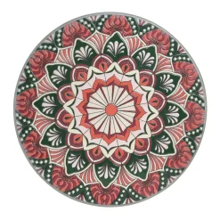 Tavolo bistrot mosaico Narbonne Tortora e rosa