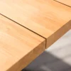 Tavolo da giardino in alluminio e legno 8 posti (200 x 100 cm) Bali Bianco