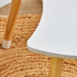 EMINZA Mobili Bambini-Tavolo e 1 sedia bambino legno (H44 cm) Stars