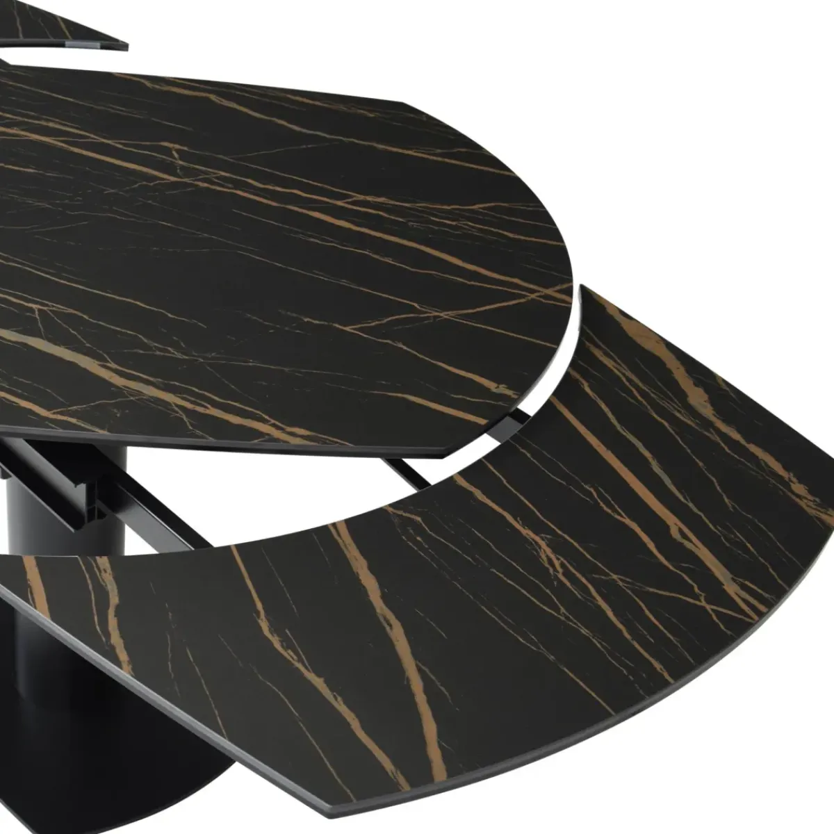 Tavoli Da Pranzo-Tavolo rettangolare allungabile con prolunga in ceramica (120 cm) Kryo