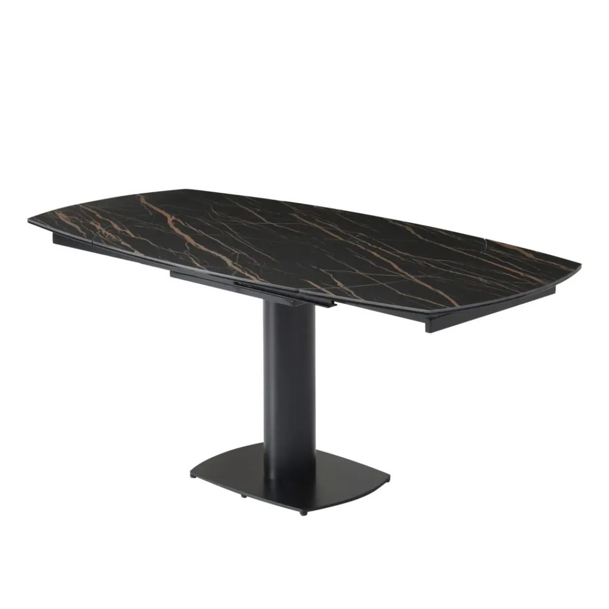 Tavoli Da Pranzo-Tavolo rettangolare allungabile con prolunga in ceramica (120 cm) Kryo